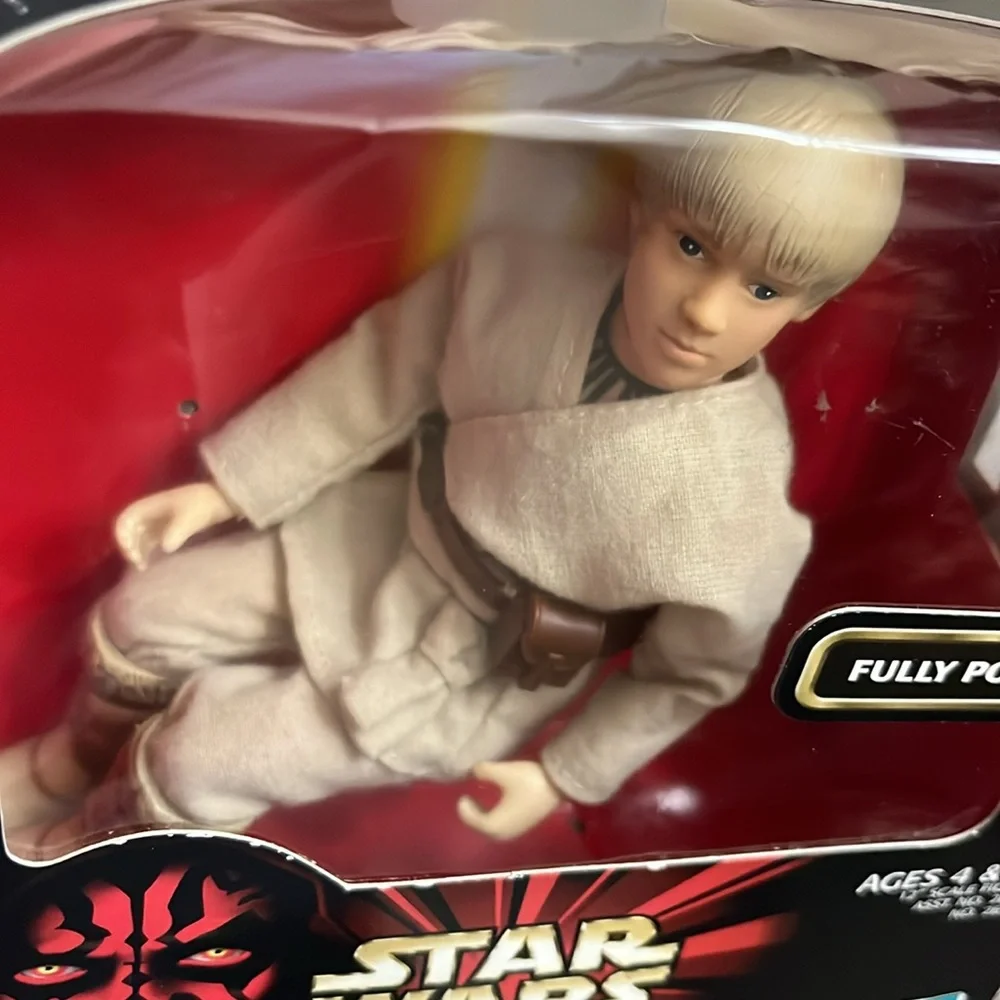 Hasbro Star Wars Anakin Skywalker Episide 1 fully possible 12” figure